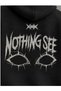 Unisex Nothing See Design Printed Sweatshirt - 3