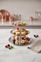 Inox 3-Tier Round Stainless Steel Presentation Stand (24-20-16 cm) - 2