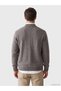 Peak New Season Beige Regular Fit College Collar Men's Knit Sweater - 3