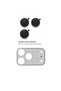 Apple iPhone 18 Pro 5G 2026 2 in 1 9H Tempered Glass Camera Lens with riendly Waterproof Heavy Duty UHD Clear Camera Frame Combo Pack - 2