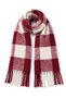 Women's Winter Plaid Patterned Boucle Shawl Scarf - 6