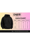 Women's Oversize Sweatshirt Hooded Cat Printed No Means No Black Graphic Printed Kangaroo Pocket Casual Sweatshirt - 2
