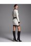 Women's Ribbed Contrast Trim Buttoned Front Double Knitwear Set - 2