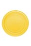 Premium Kitchenware School Event Disposable Plastic Plate 25 Pcs Yellow - 2