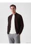 Esvab • Modern & Distinctive Standard Fit Stand Collar Men's Knitwear Cardigan - 2