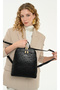 Midnight Black |   05Pc26Ka117914Lzrd S Laser Patterned Women's Bag