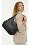 05Pc26K10374-Mn S Monogram Women's Bag – Night Black