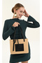 05Pc26Y16996-Hsr S Wicker Textured Women's Bag – Night Black