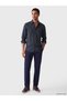 Peak New Season Navy Blue Regular Fit Plaid Men's Shirt - 2