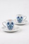 2-Piece Turkish Coffee Gift Set – Traditional Patterned Cup, Coffee, Candle, and Incense Burner - Home Gift Set - 2