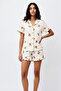 Women's Snow White Patterned Pajama Set