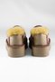 Women's Beige Embroidered Buckle-Strapped Fur-Lined Suede Thick Platform Sole Loafer Boots - 8