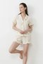 Women's Multi-Colored Comfortable Fit Pajama Set with Elastic Waistband - 4