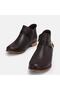 Women's Brown Leather Flat Sole Ankle Boots with Accessories 41-42-43-44 - 5