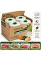 MZDT Pack of 4 - Transparent Clear Polythene Plastic Bags Roll for Food Storage Fresh Keeping Freezer Storage Multipurpose Packing Grocery Fruits Vegetable - 2