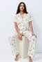 Women's Multi-Colored Standard Size Elasticated Pajama Set - 3