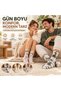 Unisex Batik Patterned Socks Set of 6 Cotton Long Socks Seamless Breathable Daily Sports Comfort Socks - 2