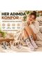 Unisex Batik Patterned Socks Set of 6 Cotton Long Socks Seamless Breathable Daily Sports Comfort Socks - 4