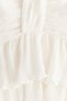 Crinkled frill-trimmed top - 6
