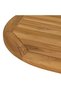 Placă de masă Oval Lemn solid de tec - 6