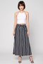 Women Stripe Maxi Skirt, Multicolor - 2
