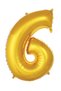 Premium Event Gold Celebration Product 6- Number 34 Golden Color Balloon 76 cm - 2