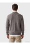 Rmz Gi̇yi̇m Farkiyla Standard Fit College Roba Collar Men's Knitwear Cardigan - 3