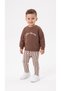 Dolce Vita Mia Printed Baby Boy Top and Bottom Set