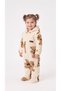 Bear Patterned Baby Girl Jumpsuit - 2
