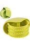Pastry Wheel Cutter and Dough Roller,2 Pieces,Green