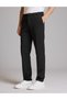 Black Slim Fit Fabric Trousers 50327899-Vr046 - 4