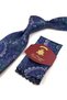 Purple Green Shawl Tie Prm146 - 4