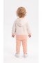 Heart Patterned Triple Baby Girl Set - 4