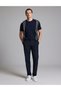 Navy Blue Regular Fit Basic T-Shirt 50335881-Vr033 - 4