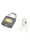 Padlock with 3 keys gray 38mm - 2