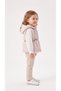 Three-Piece Girls' Set with Bowknot Vest - 2