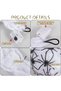 Halloween Light Up Spider Egg Sacks Hanging Decoration Set of 3, LED Spider Egg Pouch Ornament, Spooky Yard Porch Scene Decoration - 5