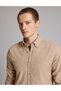 Beige Customize Fit Long Sleeve Shirt 50331744-Vr011 - 3