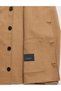 Camel Slim Fit Wool Blend Cashmere Coat 50330207-Vr015 - 6