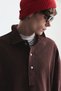 Relax Fit Polo Neck Sweatshirt - 6