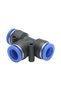 Mufă rapidă T plastic 12mm - 2