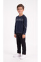World Printed Boys' Sweatshirt - 2