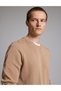 Camel Regular Fit 100% Cotton Crew Neck Sweatshirt 50331600-Vr015 - 2