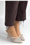 Tetti Beige Patent Leather Heeled Shoes - 3