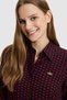 Women's Burgundy Long Sleeve Shirt 50329493-Vr014 - 3