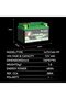 HJTX14H-FP 12V 48Wh 280A Lithium Motorcycle Battery, LiFePO4 Lightweight Maintenance-Free Powersport Starter Battery, Replaces YTX14H-BS, KMX14-BS, YTX14-BS, Fast Recharge - 8