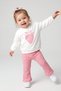 Strawberry Printed Two-Thread Baby Girl Set
