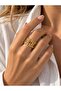 Marin Chain Multi-Look Gold Adjustable Ring - 2
