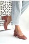 Cande Powder Skin Heeled Shoes - 2