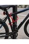 Heavy Duty Bicycle Cable Lock with 2 Keys, Anti-Theft PVC Coated Steel Wire Security Lock for Bicycle, E-Bike, Electric Scooter, Motorcycle, Stroller & Outdoor Equipment, 120 cm, Red - 2